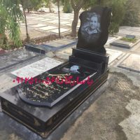 سنگ مزار گرانیت مشکی نطنز-سیمین-برزیل E16